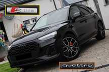 Audi Q5 S_Line*Quattro*Pneumatyka*EL*Fotel*Skóra*Alcantara*Kamera*Keyless*B&O