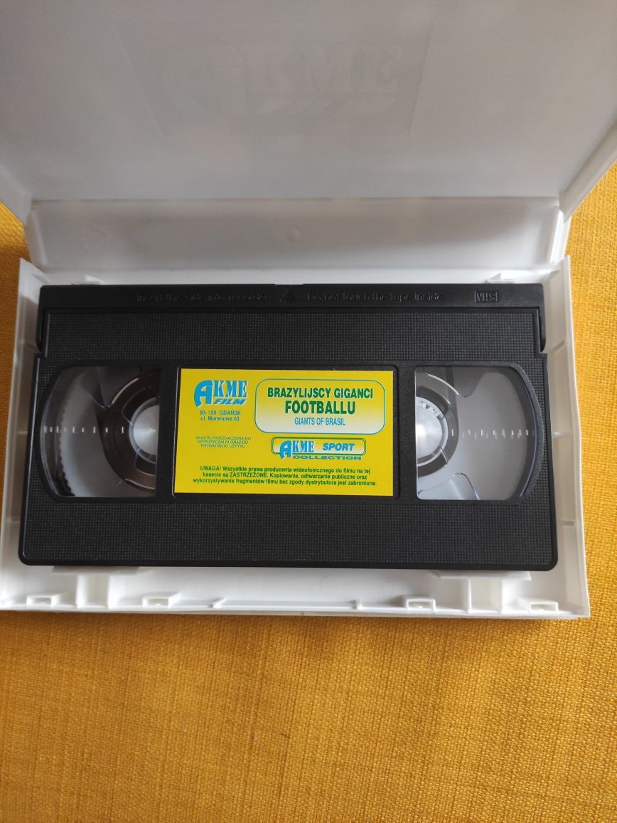 Kaseta VHS Brazylijscy Giganci Footballu 1995