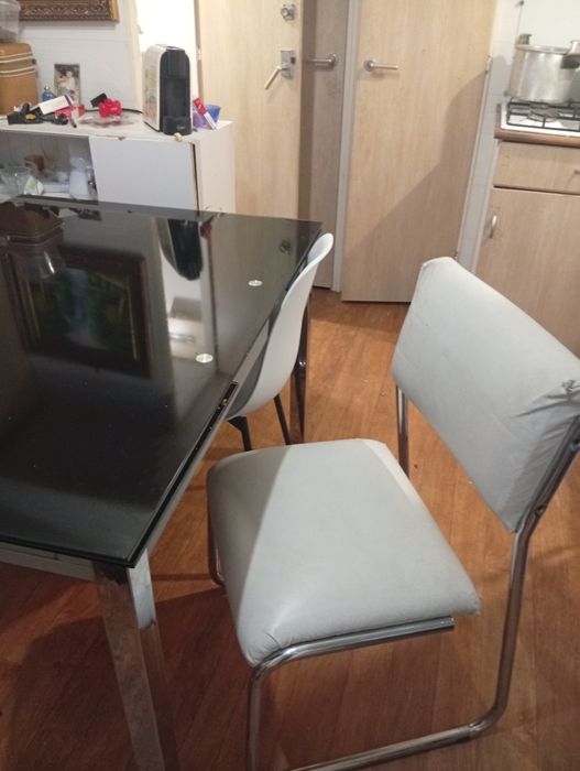 Mesa de vidro temperado a mesa estecevel