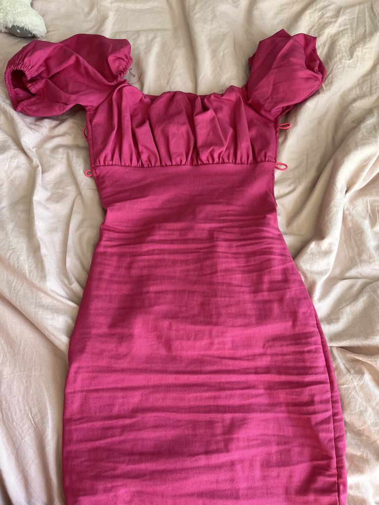 сукня рожева S-M