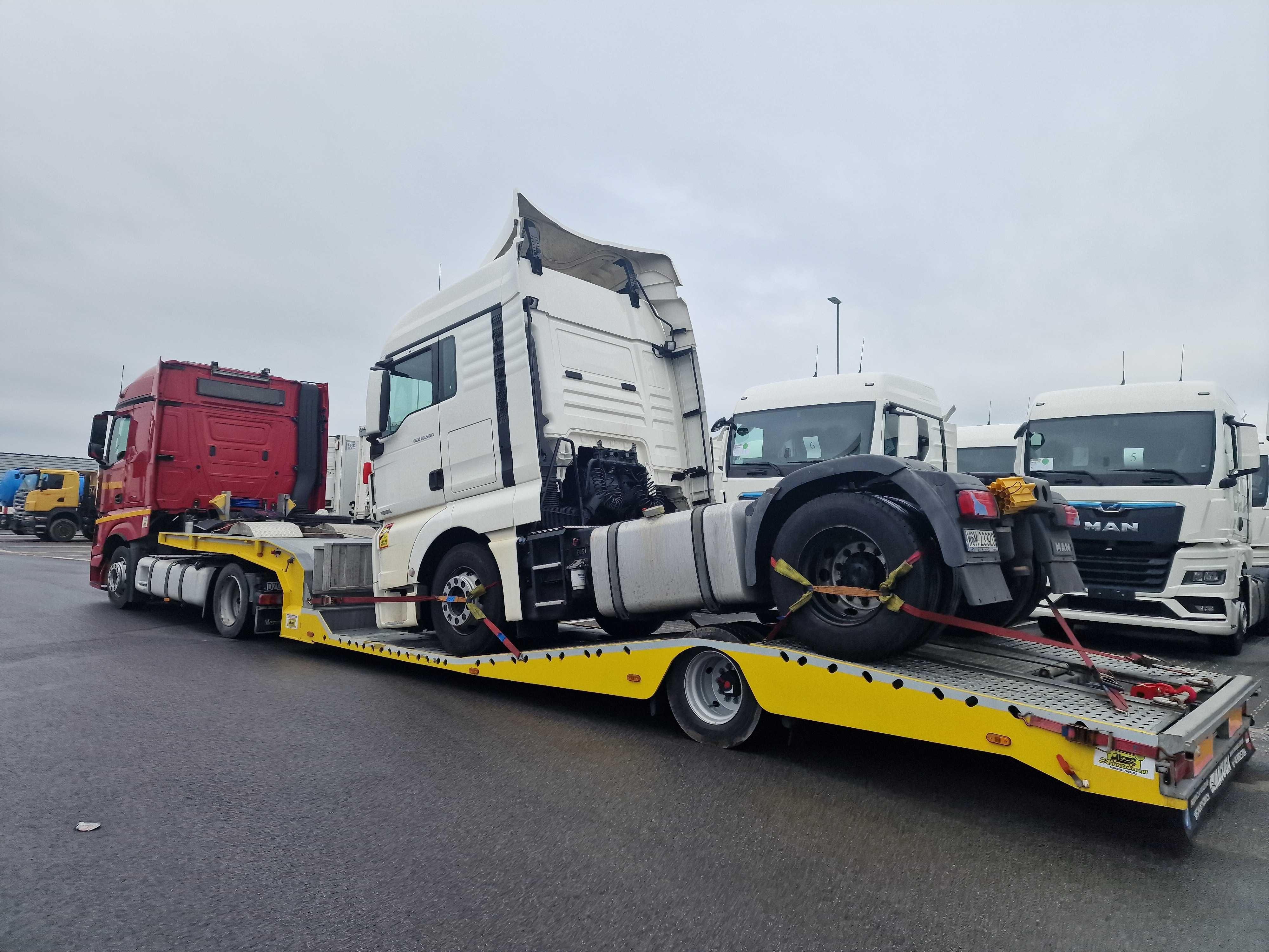 Holownik Tir Zgorzelec, Transport ciągników siodłowych, Pomoc Drogowa