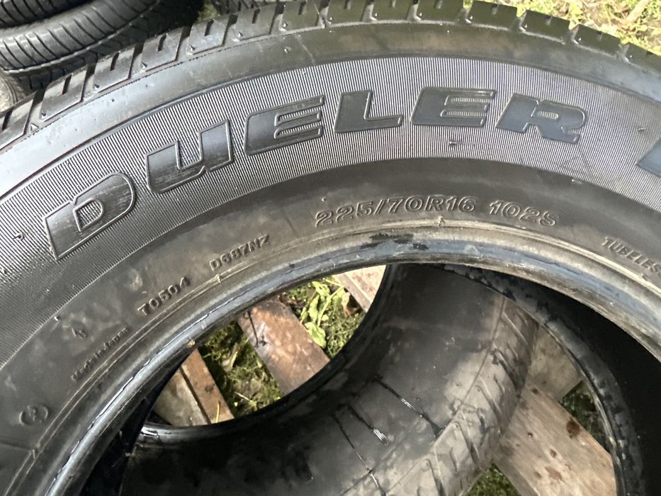 Шини нові всесезон 225/70 R16 Bridgestone резина