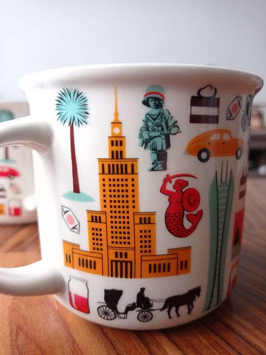 Kubek Folk 350 ML - WARSZAWA Folkstar nowy