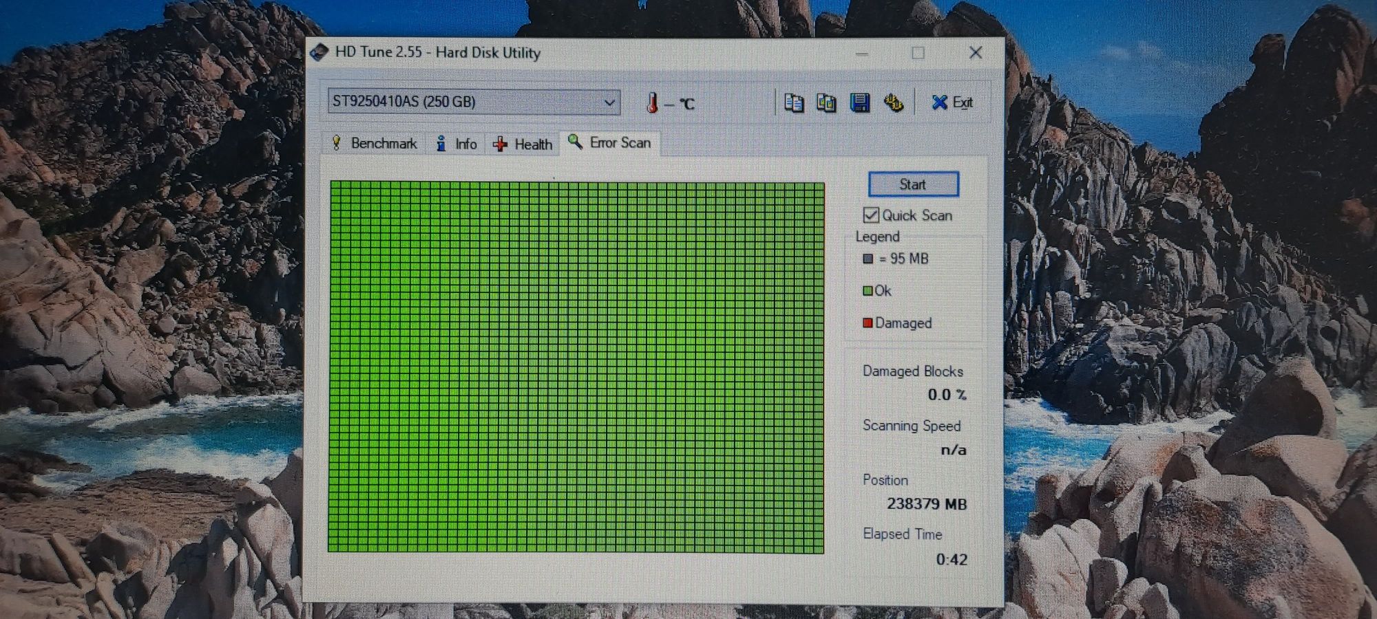 Dysk HDD 2,5 cala Seagate 250GB