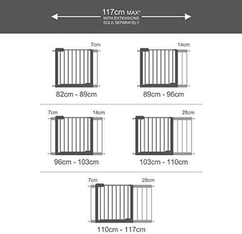 Przedłużenie bramki Lindam by Munchkin 14 cm
