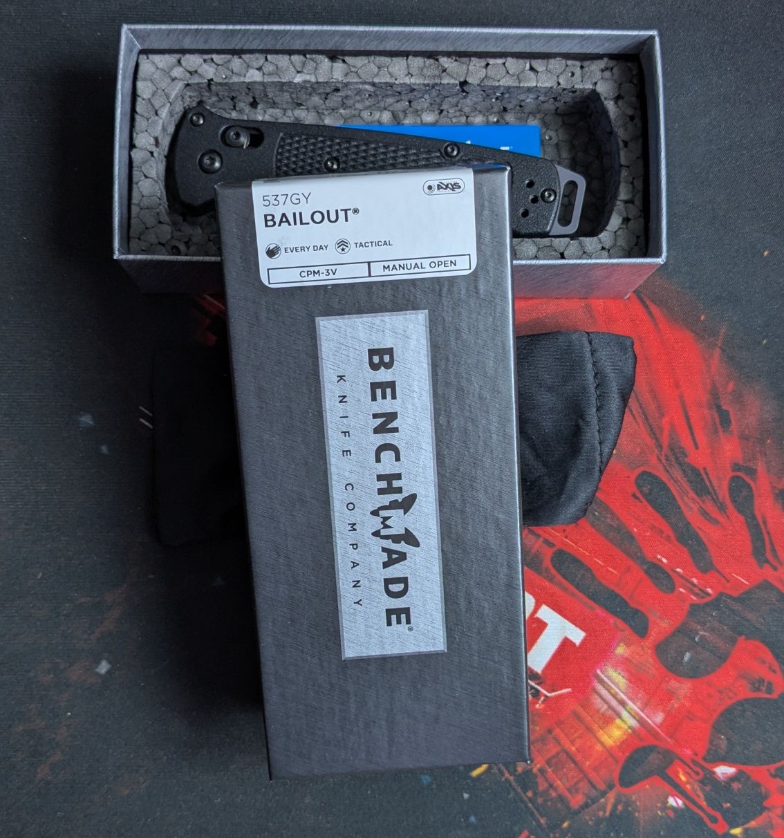 Benchmade Bailout (CPM 3V). Новий, оригінал.