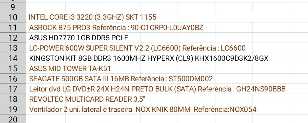 PC Desktop praticamente completo / funcional