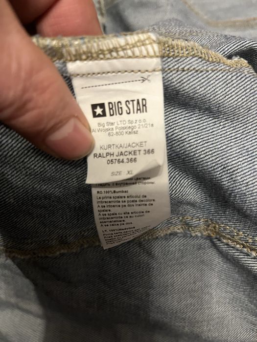 Kurtka dzinsowa meska Big star