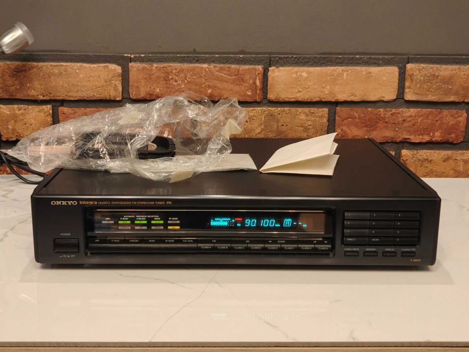 ONKYO T-4850 INTEGRA !Flagowy tuner radiowy z pierwszej ręki!Dokumenty