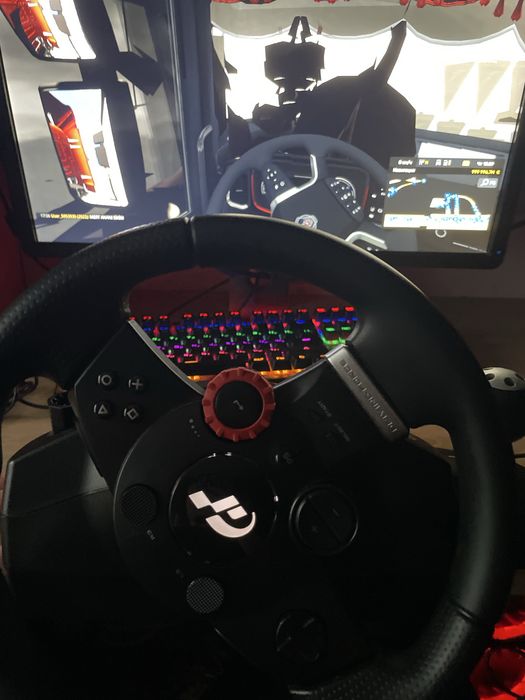 руль Logitech Driving force gt