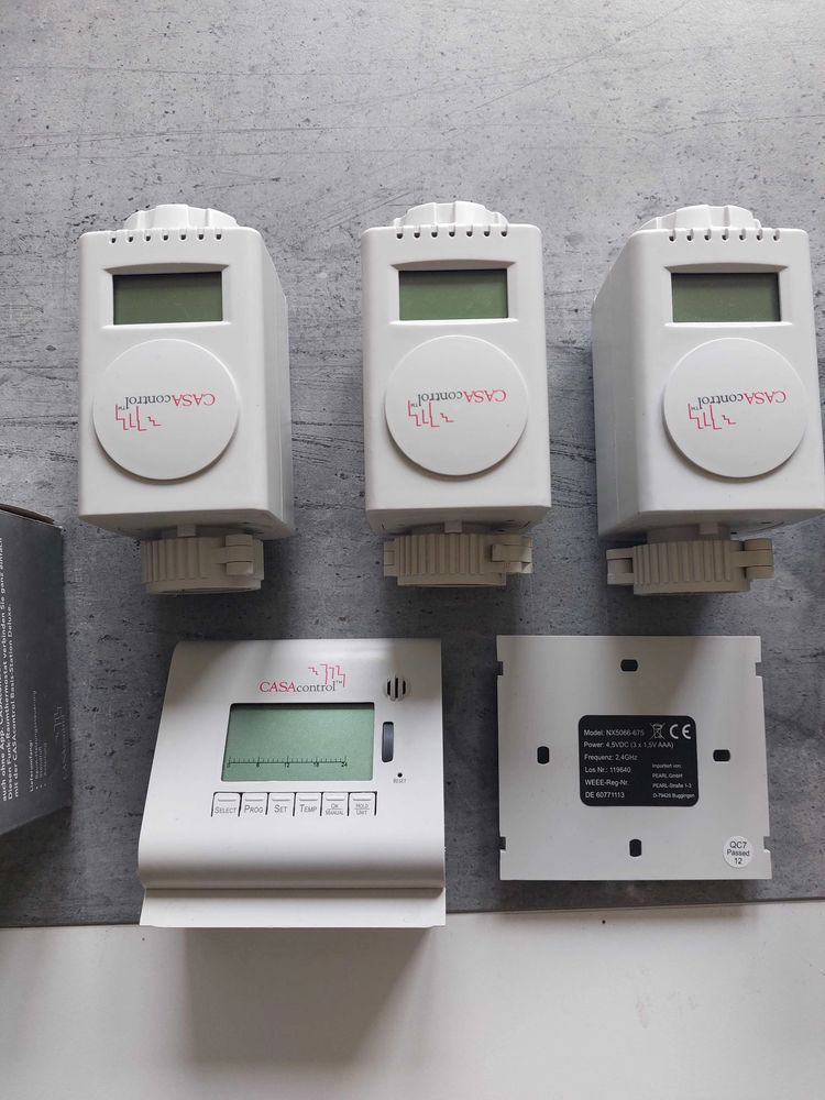 Inteligentna Głowica Termostatyczna Programator CasaControl