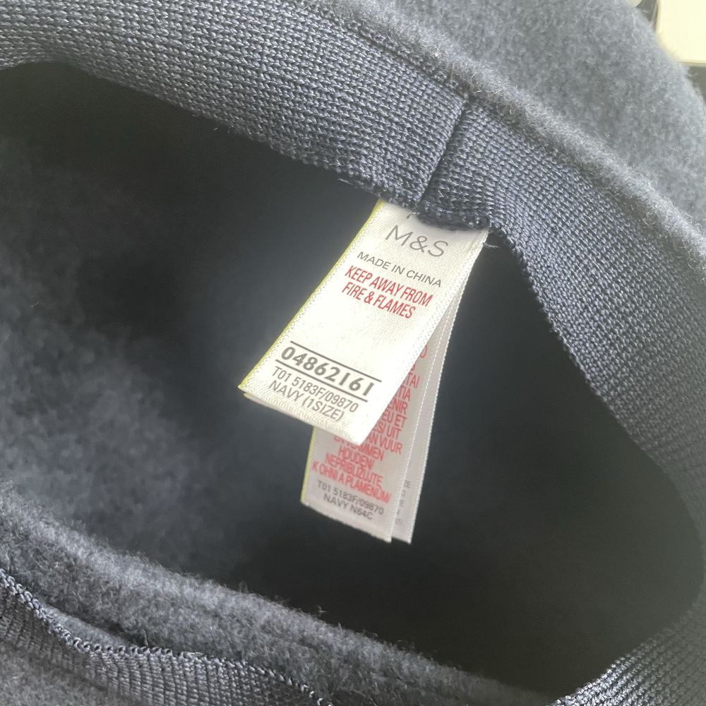 Kaszkiet M&S Marks&Spencer 100% wełna wool