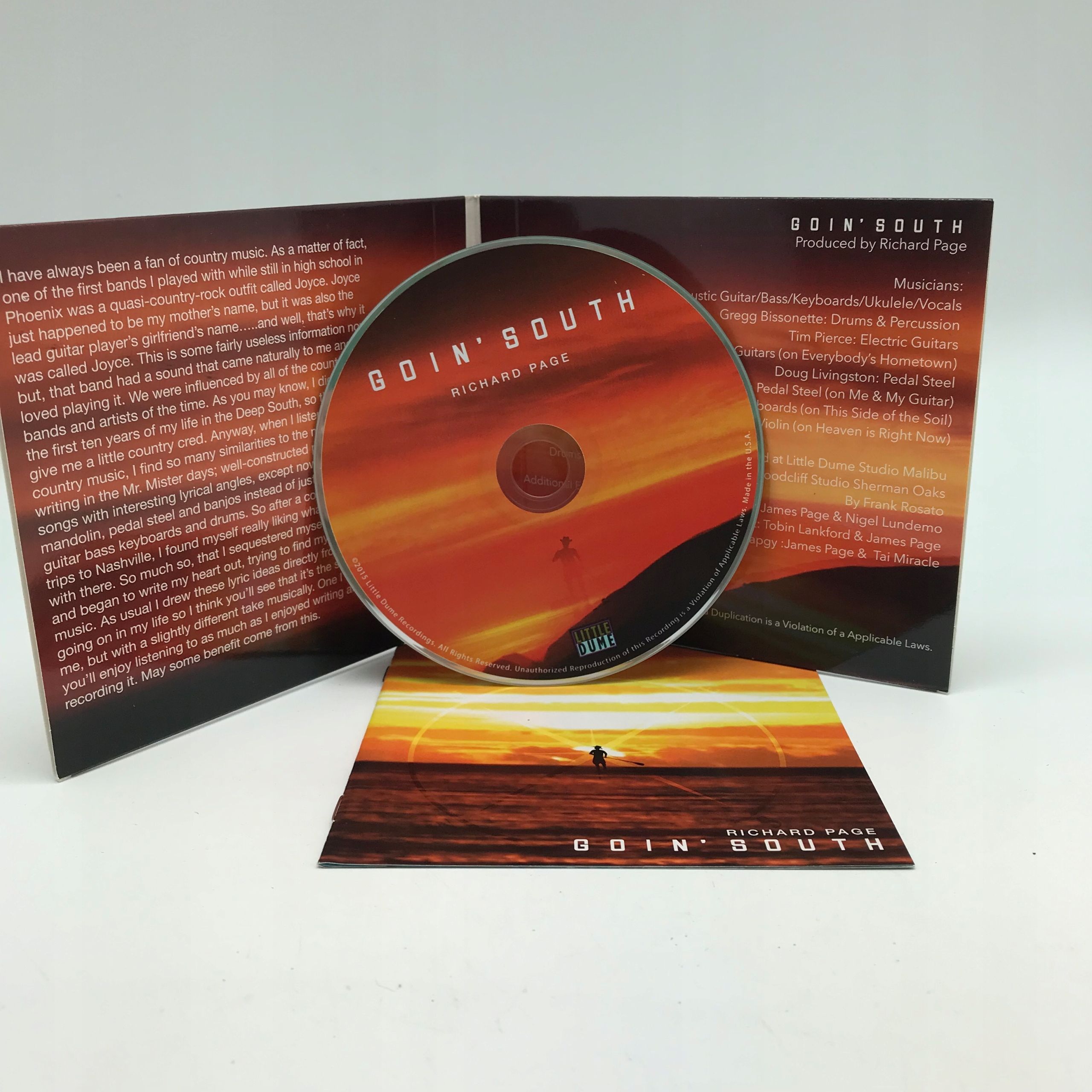 cd - richard page - goin' south