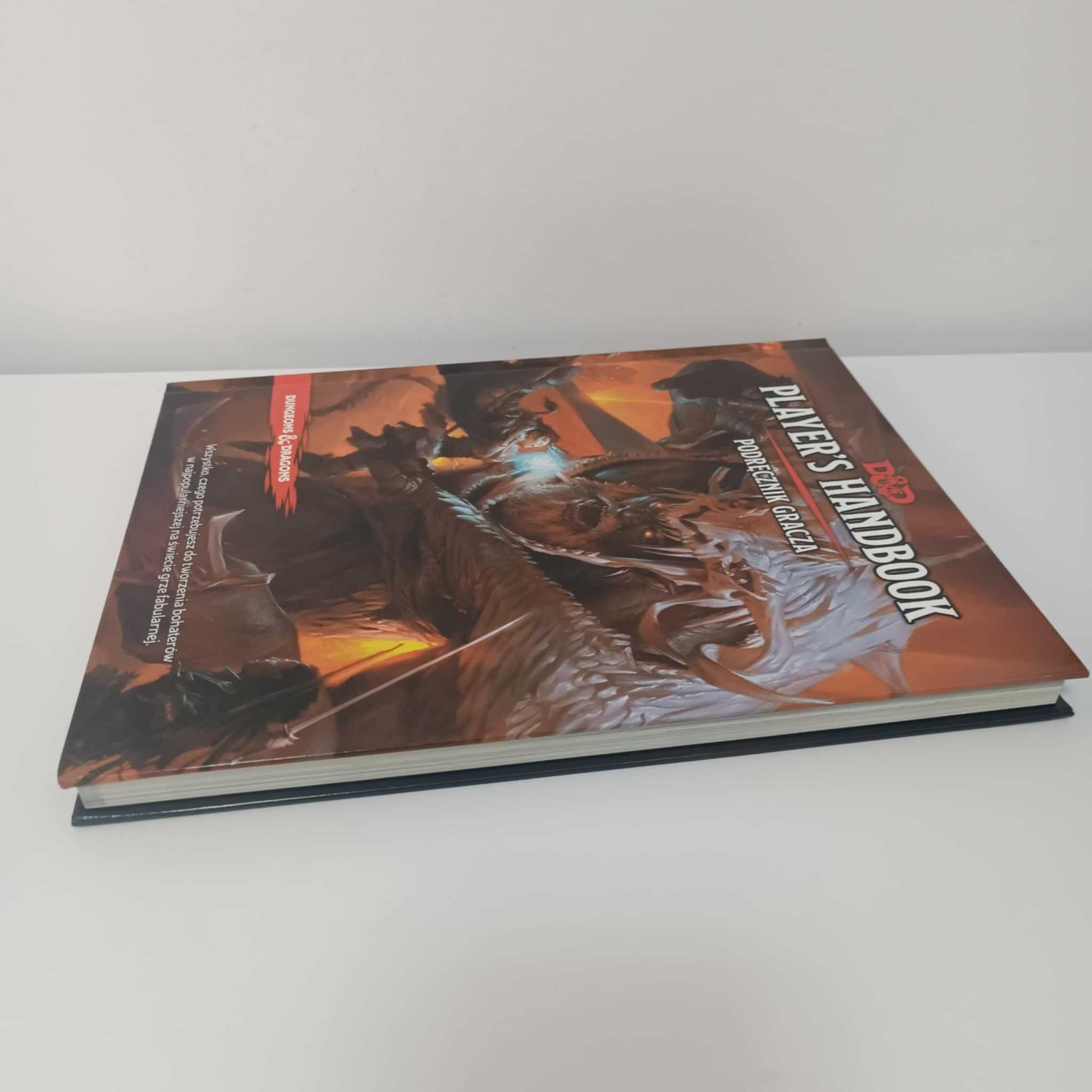 DD Podręcznik gracza Dungeons Dragons Najnowsze unikatowe wydanie