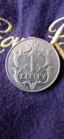 Stara moneta 1 zł 1929 rok