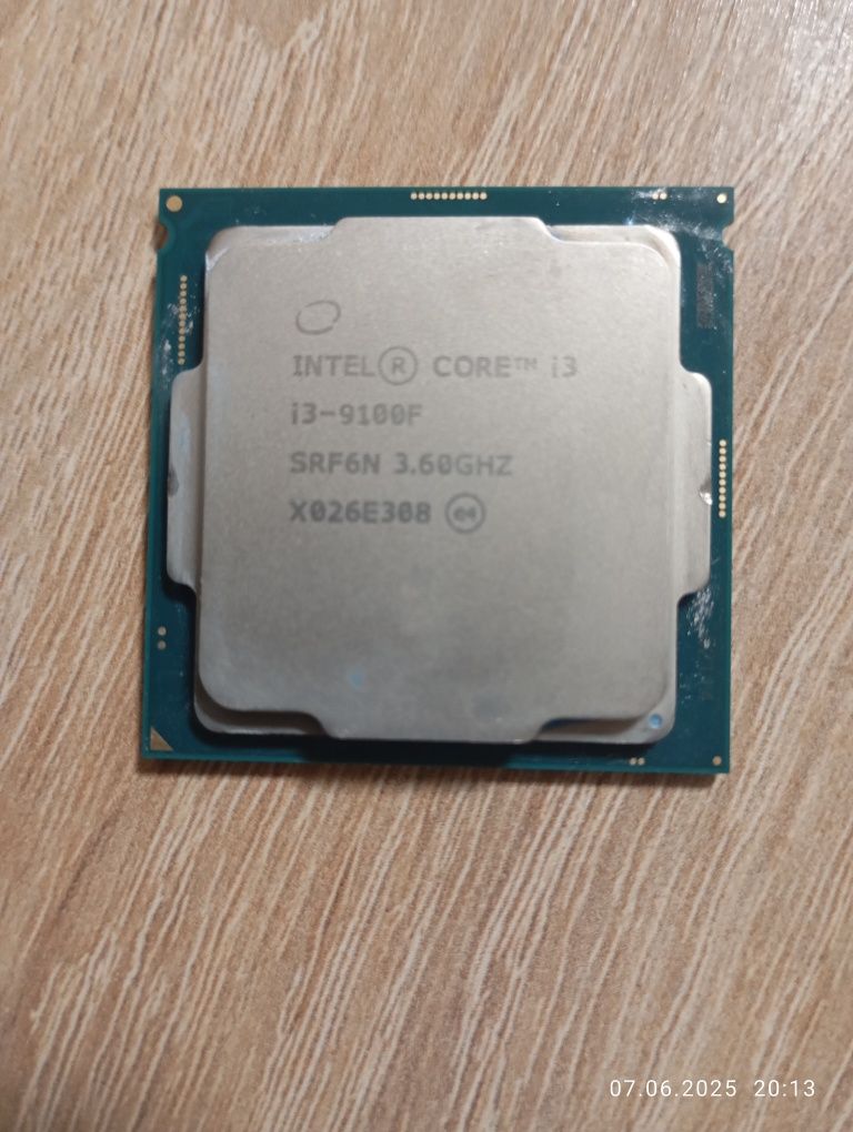 Процесор Intel core i3 9100f