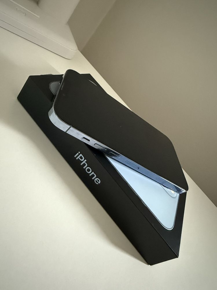 iPhone 13 Pro Max 256gb Sierra Blue Idealny Oryg Bateria 93%