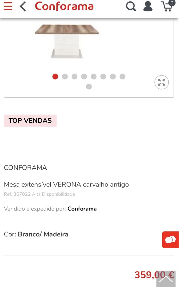 Mesa Verona Extensivel