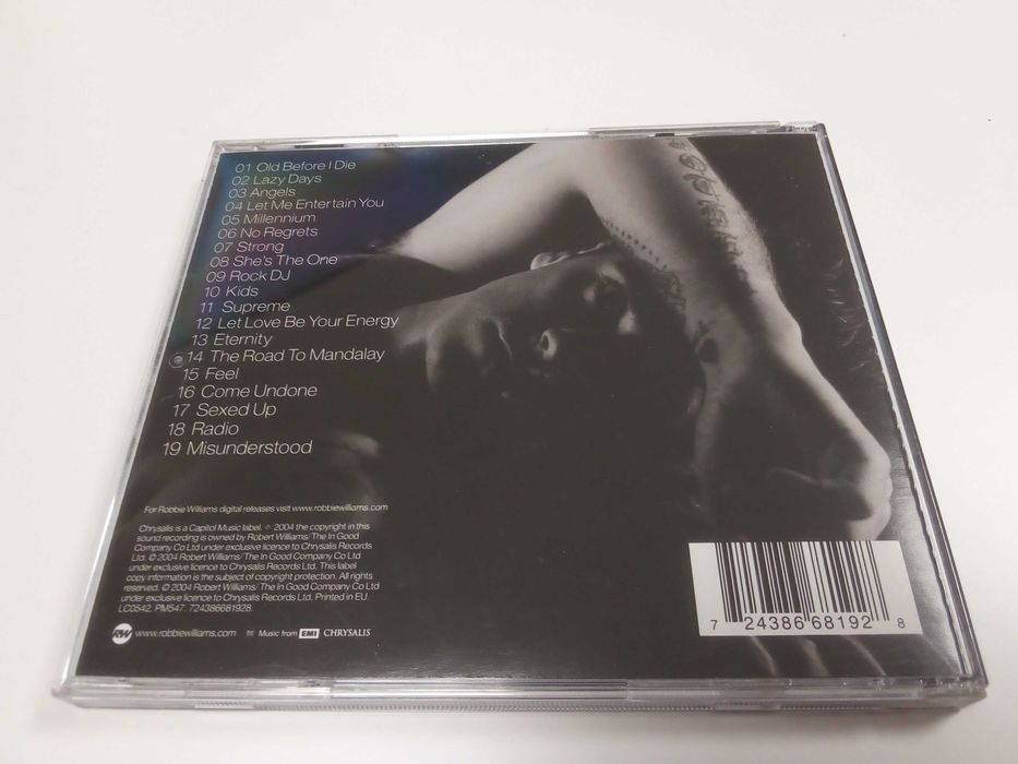 CD Robbie Williams Greatest Hits