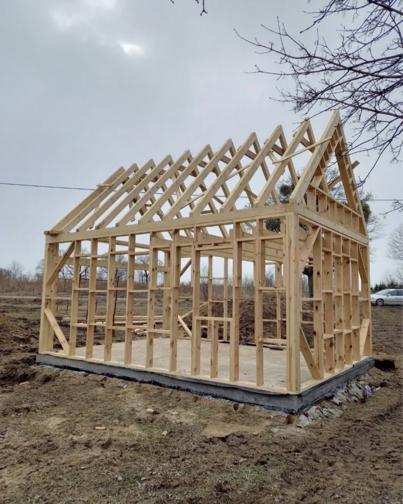 Szkielet budynku 35m2 z antresolą