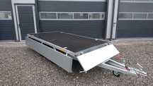 Przyczepka samochodowa SIDECAR 300x156 750 kg Producent - TRANSPORT
