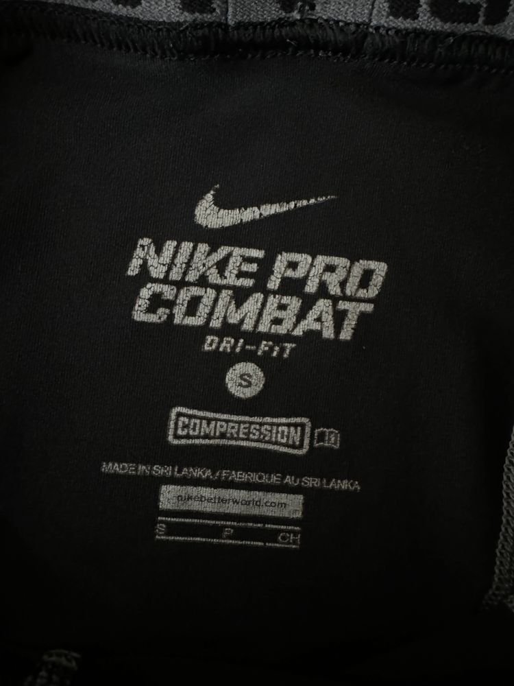 Nike Pro Combat czarne kolarki S