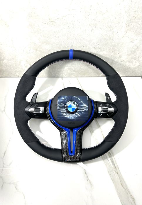 Kompletna kierownica BMW M pakiet z alcantarą F10 F01 F12 F11