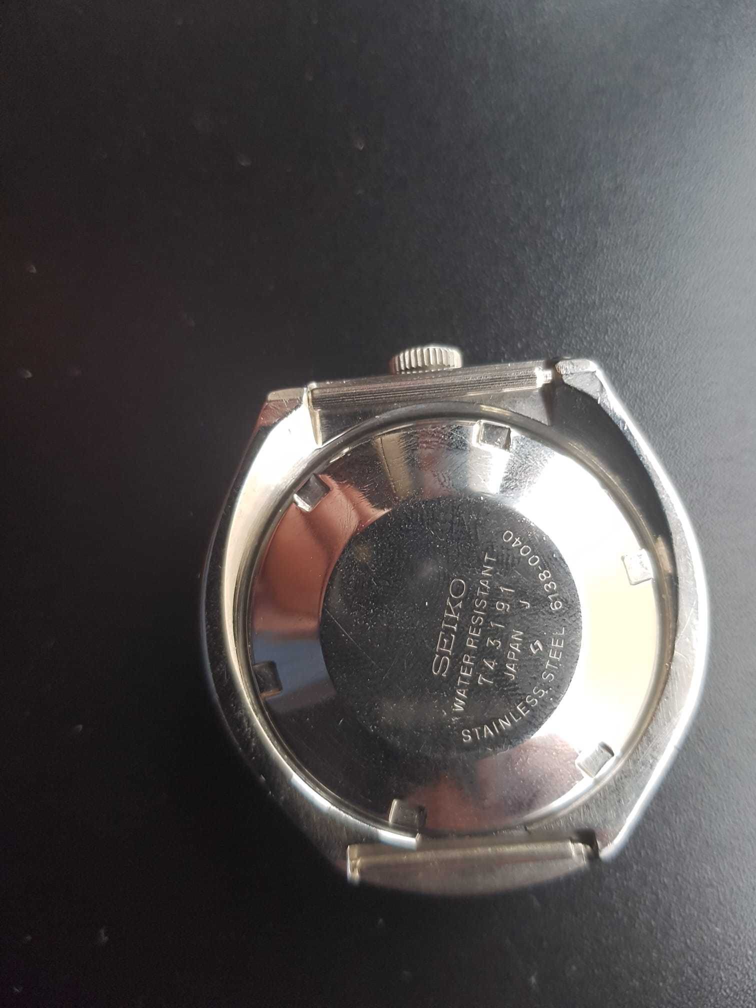 Relógio Seiko bulhead cronógrafo automático 1970