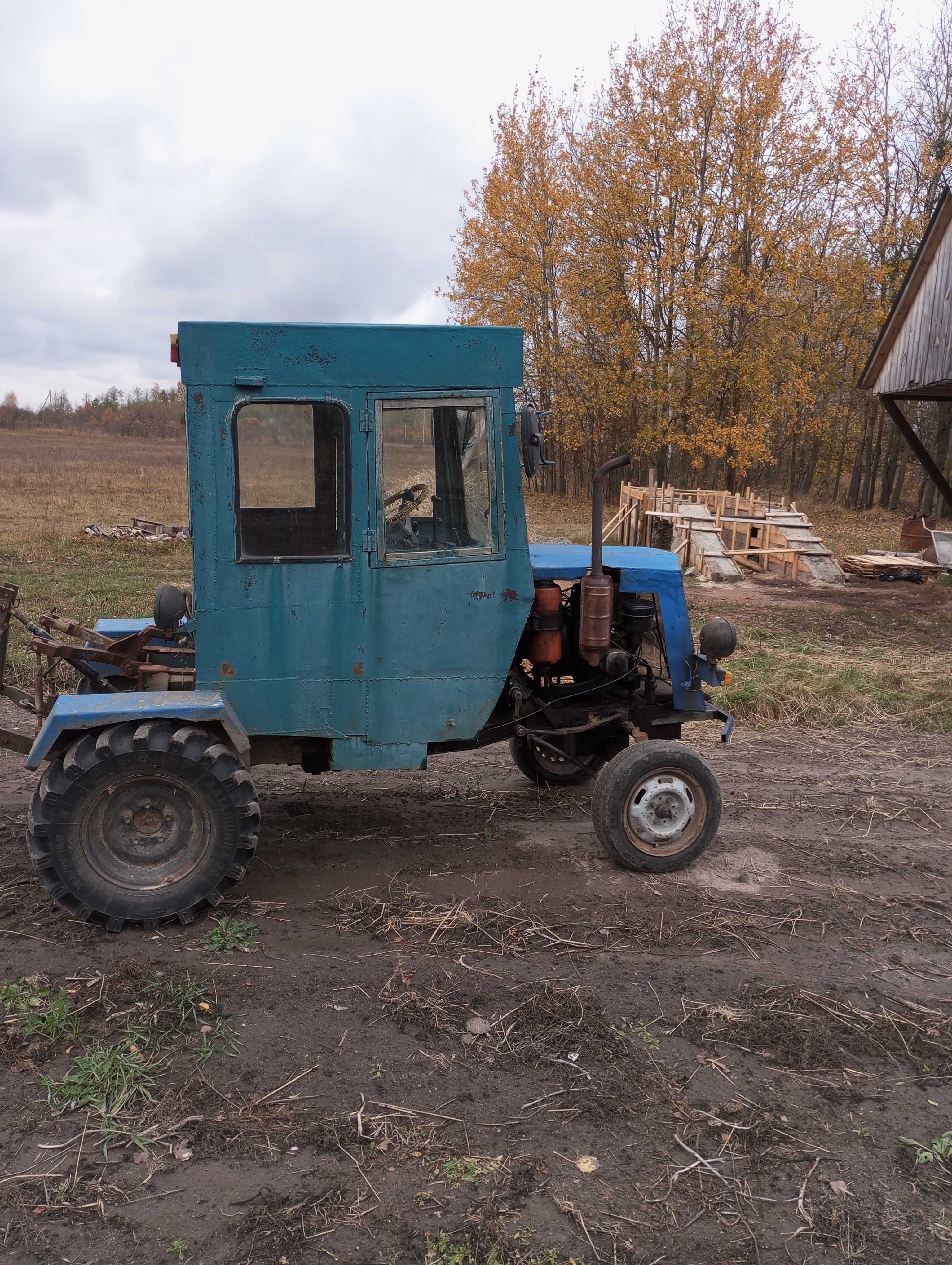 Саморобний мінітрактор