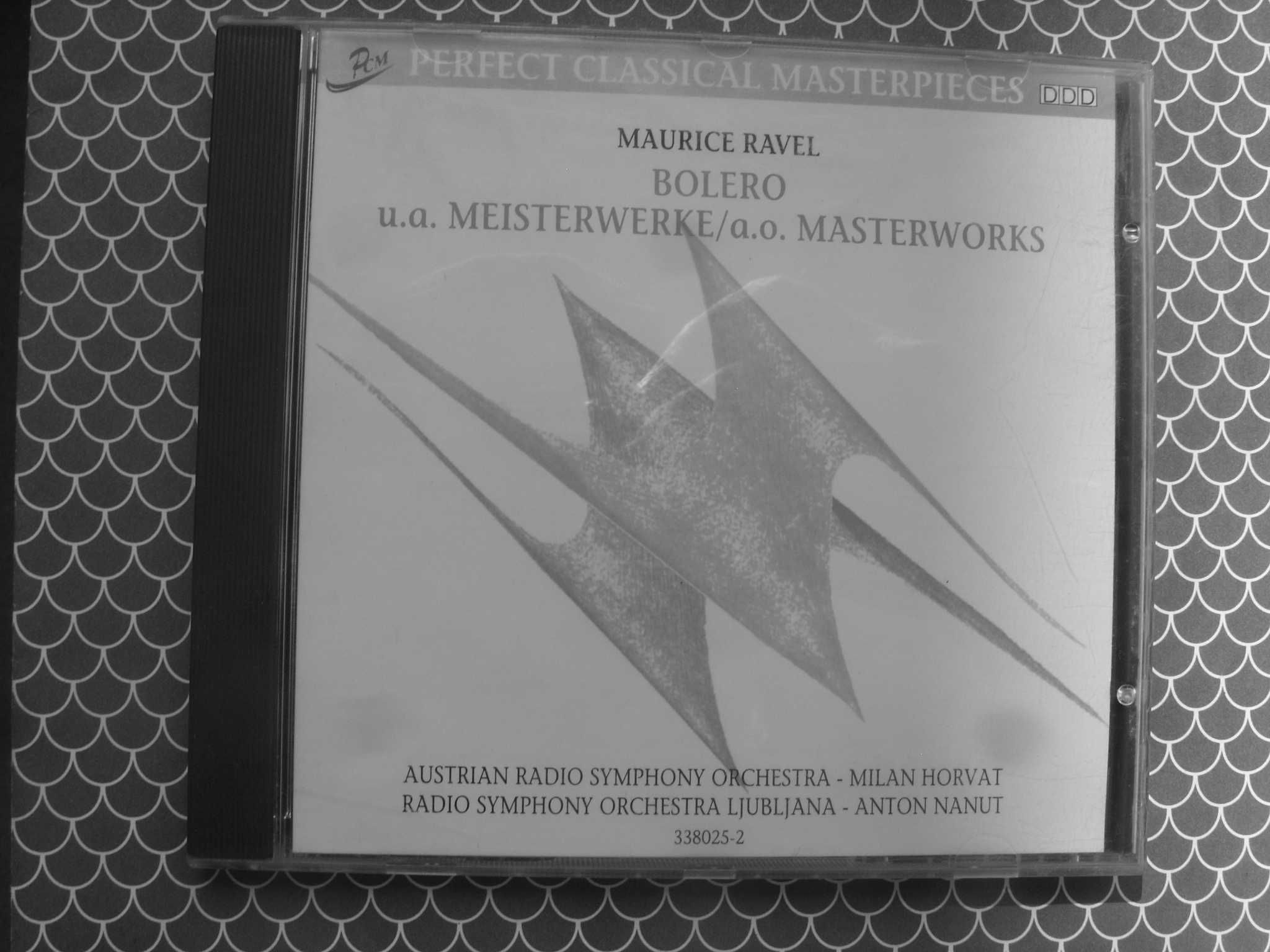 Plyta cd; MAUFICE RAVEI--BOLERO, 1994 rok.