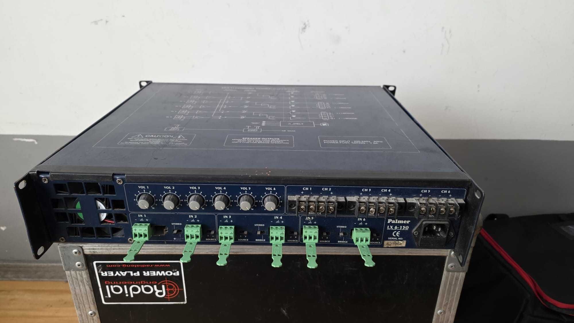 ADS MPA 6-150 Palmer LX 6-150 Wzmacniacz Końcówka Mocy