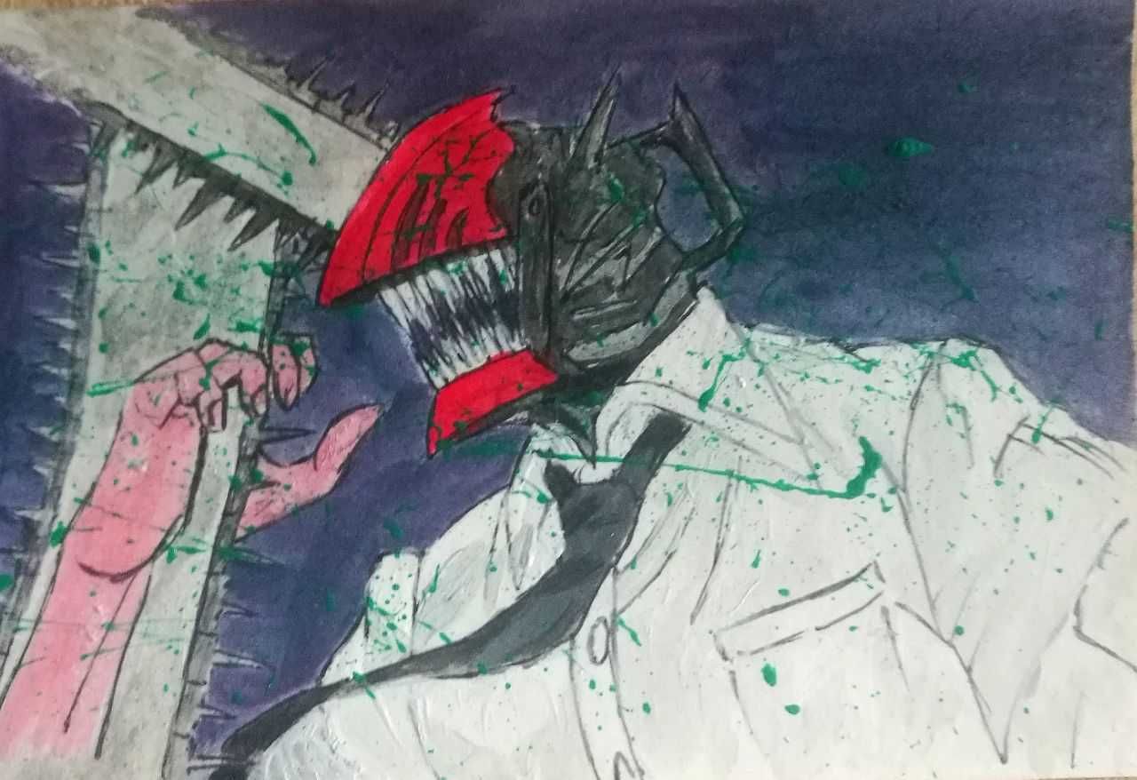 Міні Арти із аніме"Людина бензопила/Chainsaw Man" друга частина набору