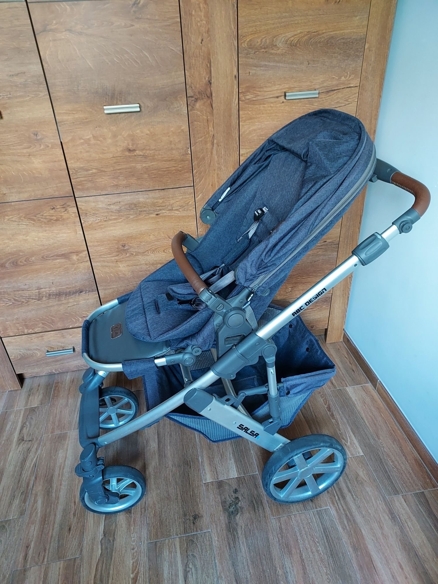 Wózek ABC Design Salsa 4, 2 w 1 OKAZJA Gondola i Spacerówka