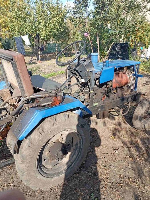 Продам Саморобний міні трактор с плугом.