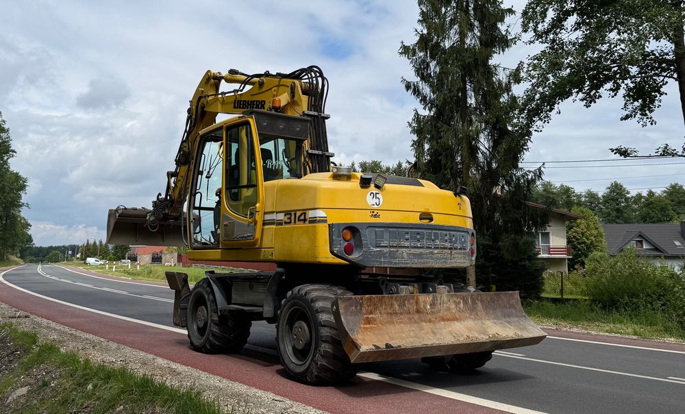 Liebherr 314 koparka kołowa LIEBHERR