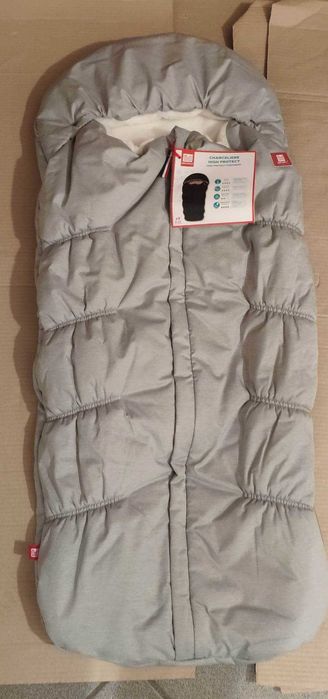 szary śpiwór zimowy do wózka RED CASTLE High Protect, nowy