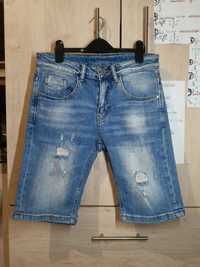 krótkie spodenki jeansowe / M.Sara / roz. 44 / W28