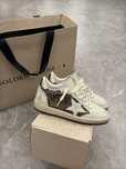 В НАЯВНОСТІ GGDB Golden Goose голден гуси кеди бордові з блискітками