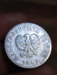 Sprzedam monete 1 zloty 1949 rok