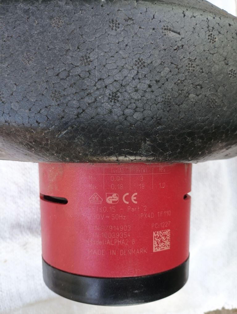 Pompa GRUNDFOS centralnego ogrzewania