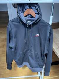 Bluza Nike czarna club fleece