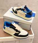 TravisScott\Jordan1*Retro*DamskieNikeAIrniebieski UnisexTrampki.42