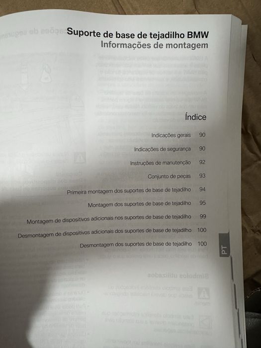 barras tejadinho BMW series 7