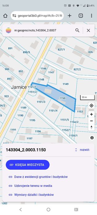 Sprzedam Siedlisko w Jarnicach.