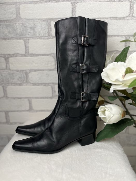 Шкіряні чоботи козаки