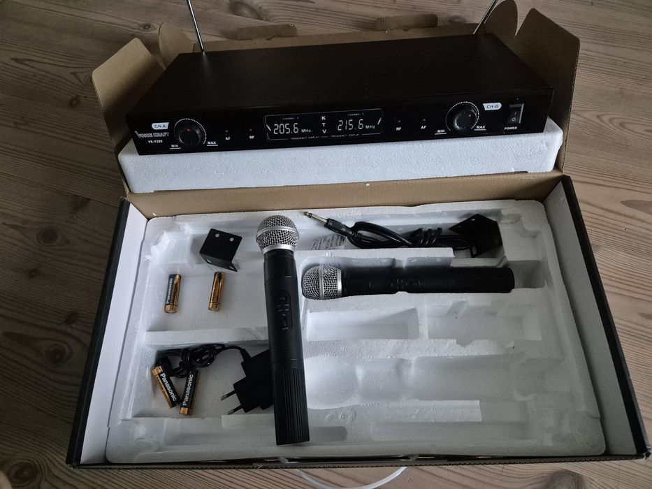 Mikrofony bezprzewodowe - VK-V380