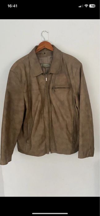 Kurtka skórzana męska xxl polski producent z podpinką ocieplana