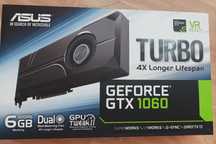 Geforce GTX 1060  6 GB Asus Turbo