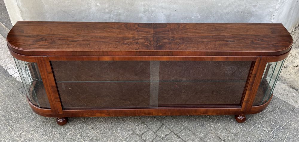 Komoda/Szafka RTV Orzech 168 Art Deco Piekny Antyk Po Renowacji