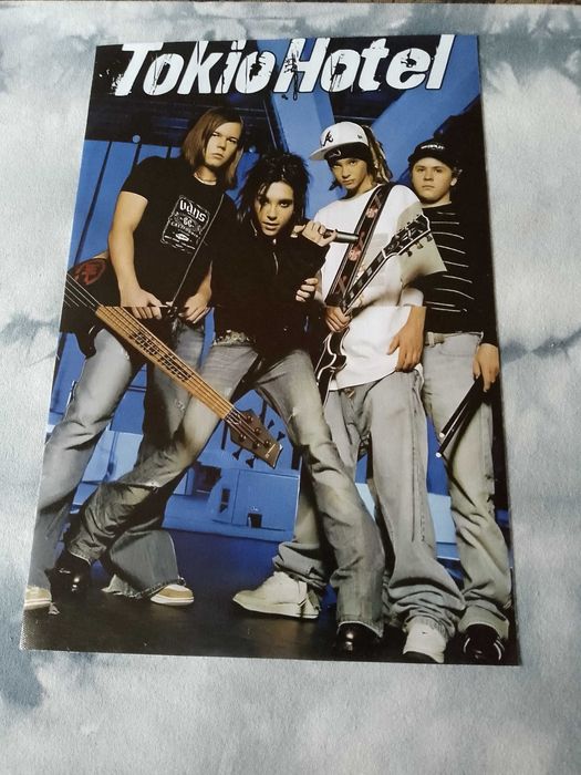 plakat na płótnie zespołu muzycznego tokio hotel